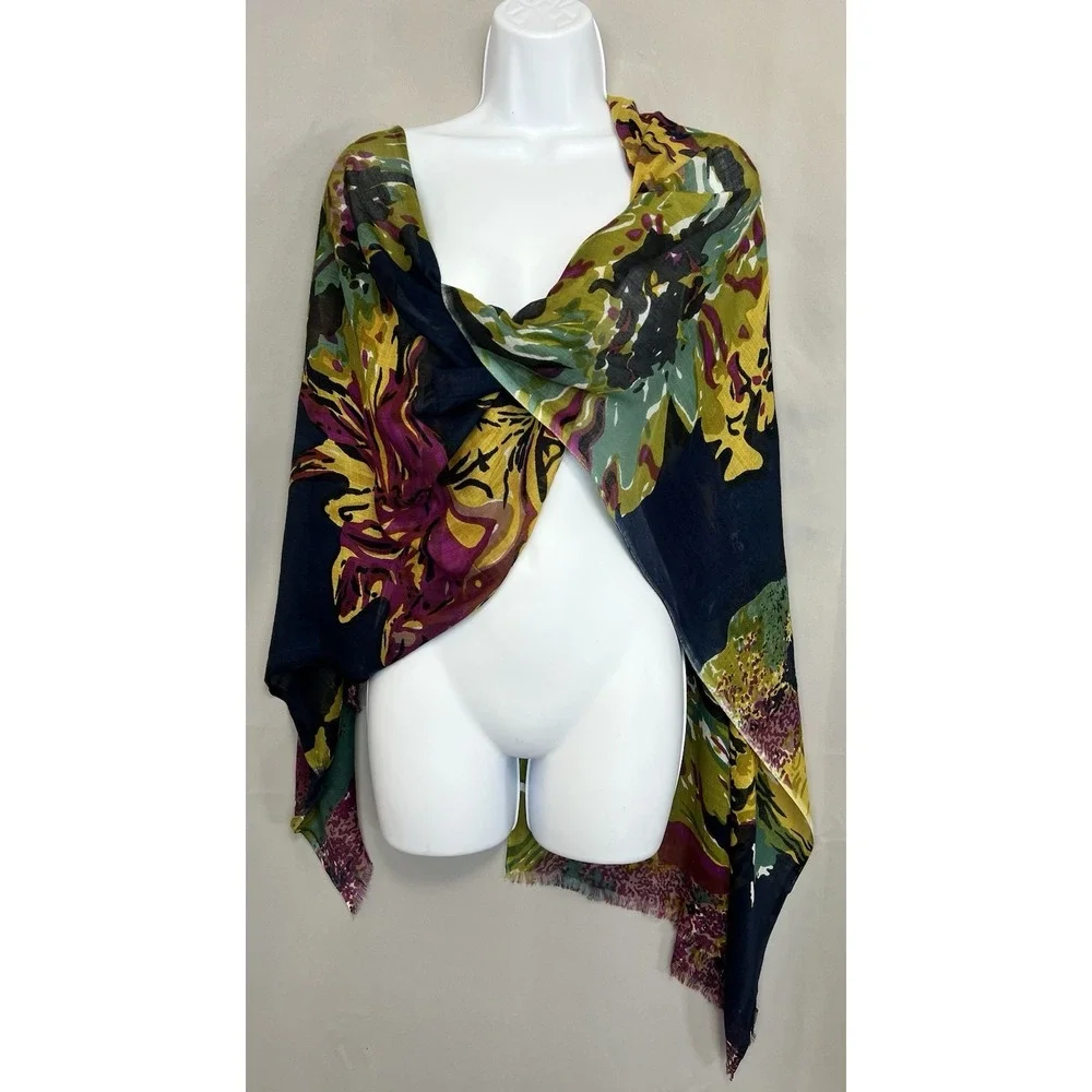 Unbranded Women's Scarf Wrap Multicolor 62